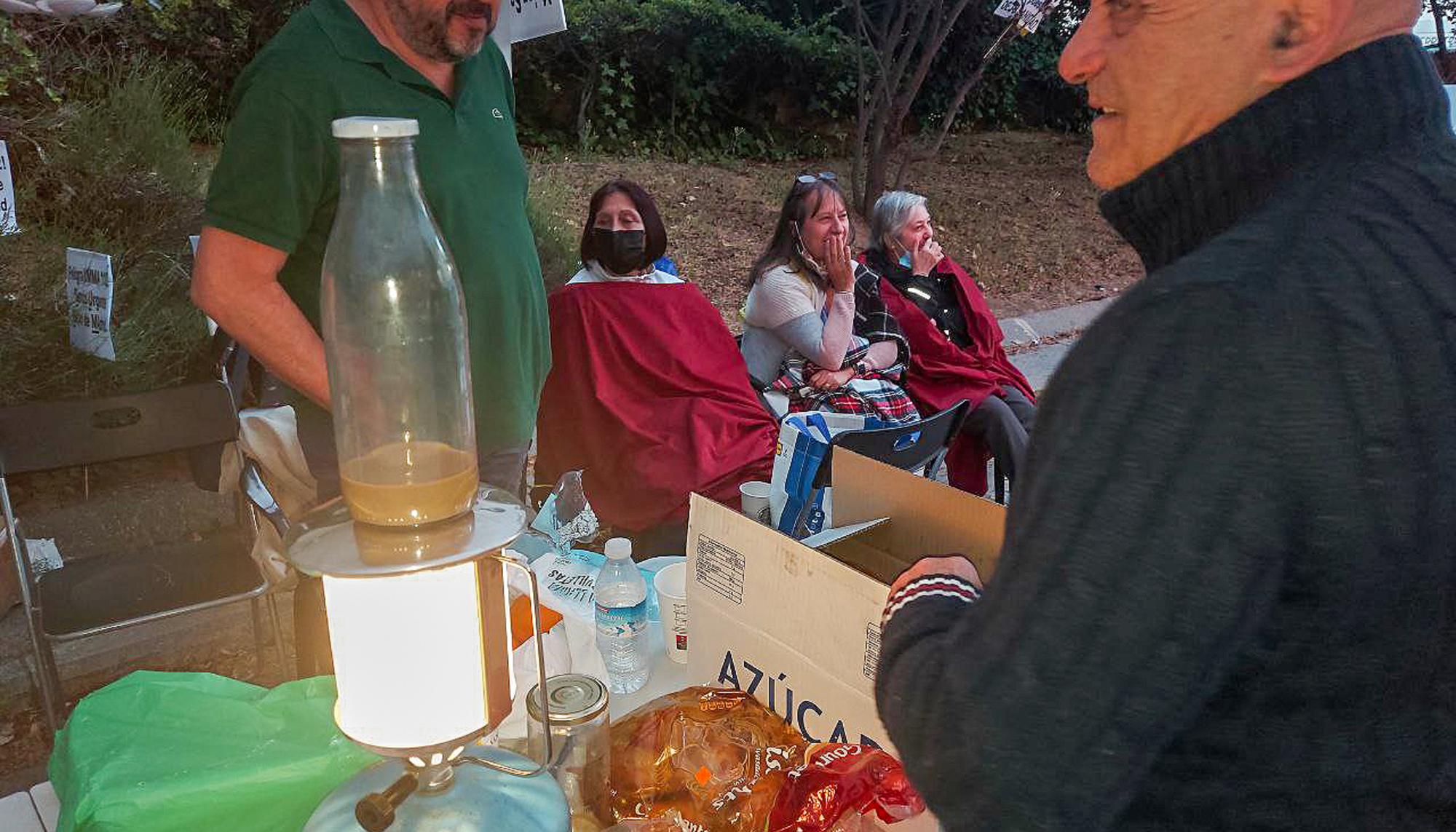 Acampada vecinas Villaverde